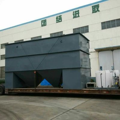 Filter air limbah persegi industri terbuat dari SS304 stainless steel