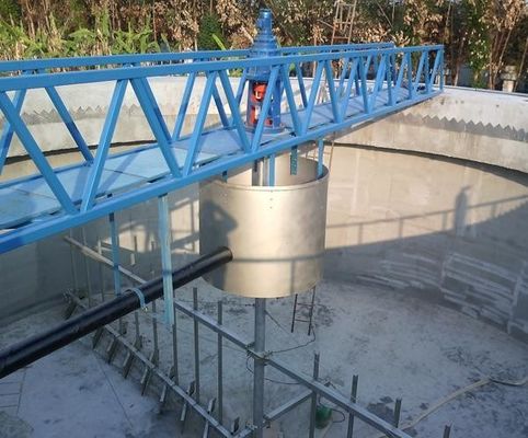 Sistem Pengikis Lumpur Jembatan Penuh Perimeter Drive Berlapis Seng