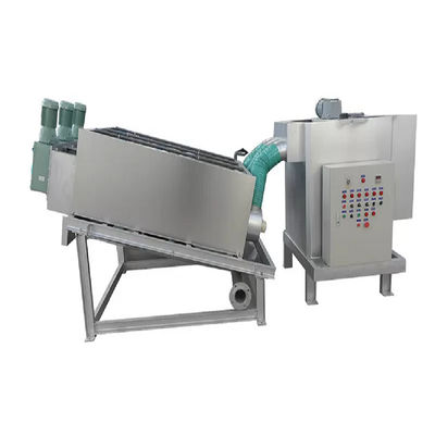 Screw Press Sludge Dewatering Machine Untuk Penebalan Pengolahan Limbah