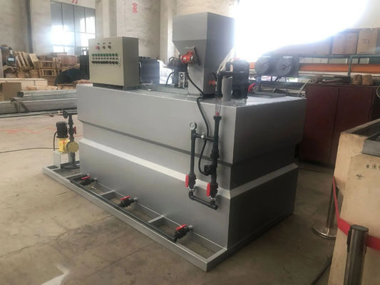 Peralatan Pengolahan Air Sistem Dosis Otomatis Di Instalasi Pengolahan Limbah