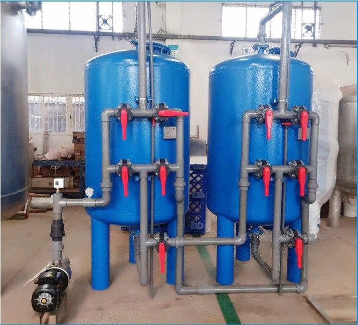 Carbon Steel Activated Carbon SS304 Multimedia Filter Pengolahan Air Reklamasi