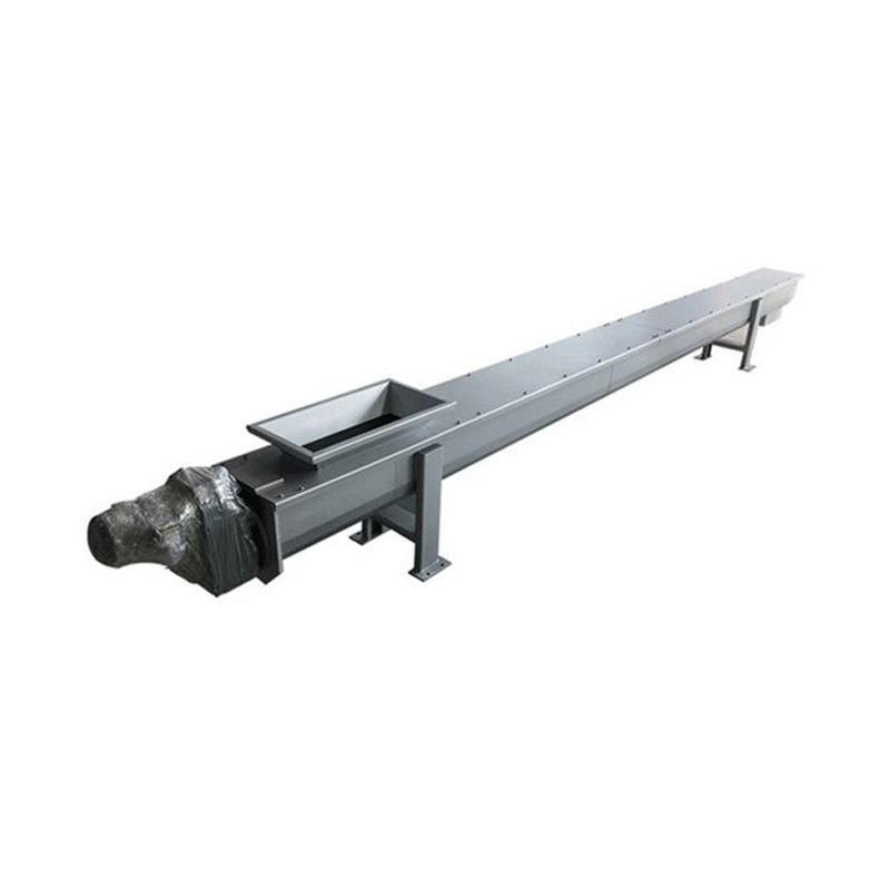 Shaftless U Shaped SS Cement Screw Conveyor Untuk Pakan Ternak Kapur Batubara