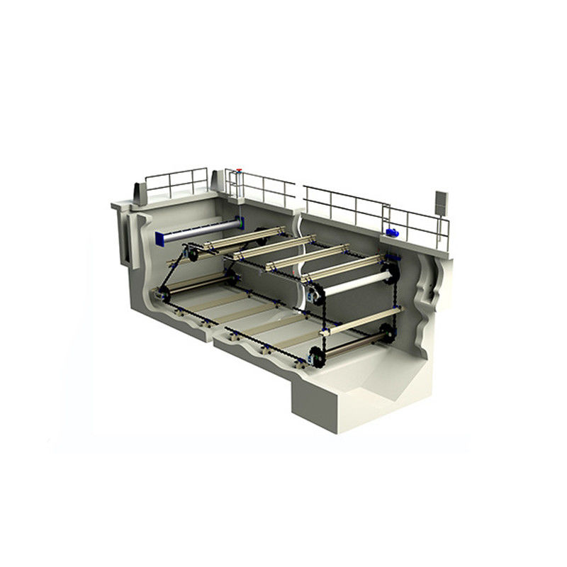 SS Chain Traction Mud Scraper Chain Plate Sludge Scraper Untuk Tangki Sedimentasi