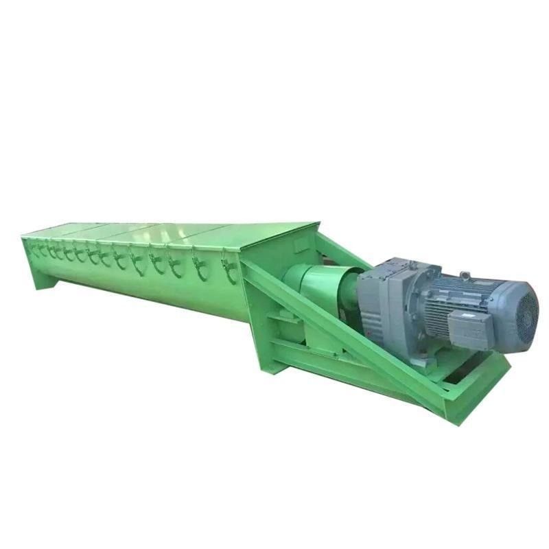 U Type Shaftless Sludge Powder Auger Screw Conveyor Machine SS316L 1-10t / jam