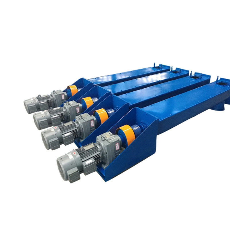 Stainless Steel Auger Spiral Granular Material Powder Screw Conveyor Efisiensi Tinggi