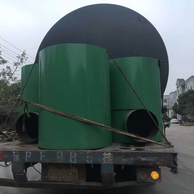 Peralatan Pemurni Air ISO9001, Tangki Filter Air Gravity Valveless