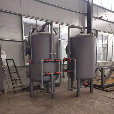 Filter Pasir Kuarsa Baja Karbon Otomatis Karbon Aktif Pasir Dangkal Mangan