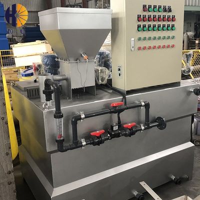 Sistem Dosis Terintegrasi PAM Otomatis SS304 1000l / H Pengolahan Air Limbah