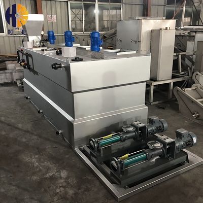Sistem Dosis Terintegrasi PAM Otomatis SS304 1000l / H Pengolahan Air Limbah