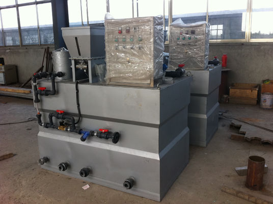 Sistem Dosis Terintegrasi PAM Otomatis SS304 1000l / H Pengolahan Air Limbah