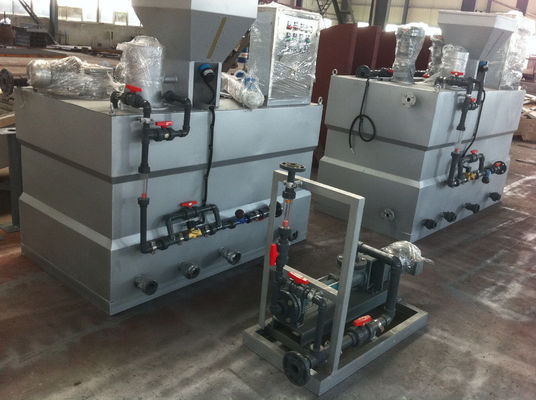 Sistem Dosis Terintegrasi PAM Otomatis SS304 1000l / H Pengolahan Air Limbah