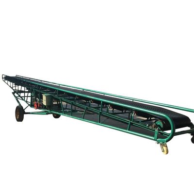 Industri Pendukung Baja Karbon Rubber Belt Conveyor Bergerak Untuk Batubara Tambang Gandum