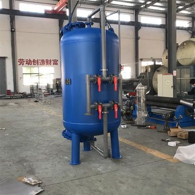 Pasir Kuarsa Dangkal Filter Baja Tahan Karat Karbon Aktif Pencucian Balik Otomatis