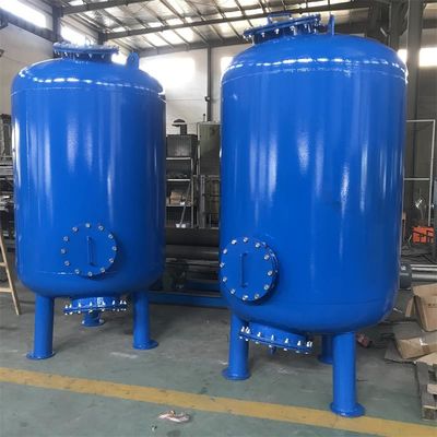 Pasir Kuarsa Dangkal Filter Baja Tahan Karat Karbon Aktif Pencucian Balik Otomatis