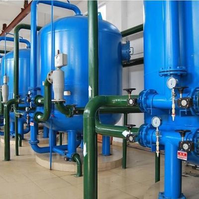 30m3/H multi media filter stainless steel kuarsa pasir karbon aktif filter mekanik