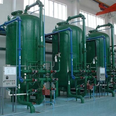 30m3/H multi media filter stainless steel kuarsa pasir karbon aktif filter mekanik