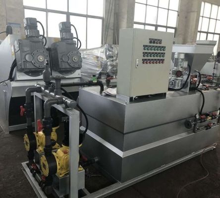 2000L / H PAM Sistem Dosis Otomatis Klorida Flokulan Asam Basa Dosis Peralatan