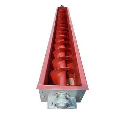 2m3 / H konveyor sekrup baja karbon Sistem konveyor spiral tanpa poros biji-bijian Abu Batubara