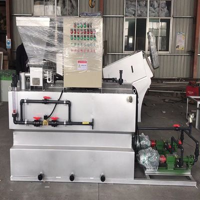 1500L / H Perangkat Dosis Otomatis Terintegrasi PAC / PAM Dosis Alkali Asam Klorin