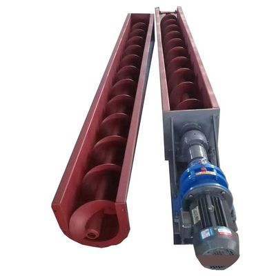 3m3 / jam U jenis baja karbon shaftless screw conveyor feed poros lumpur konveyor spiral