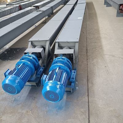 3m3 / jam U jenis baja karbon shaftless screw conveyor feed poros lumpur konveyor spiral