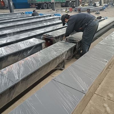 3m3 / jam U jenis baja karbon shaftless screw conveyor feed poros lumpur konveyor spiral