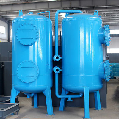 Filter Pasir Kuarsa Karbon Aktif Multi Media Industri Sepenuhnya Otomatis