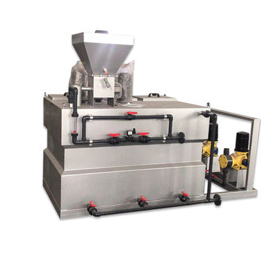 Sistem Dosis Otomatis Terintegrasi Stainless Steel Pengolahan Air Limbah Industri