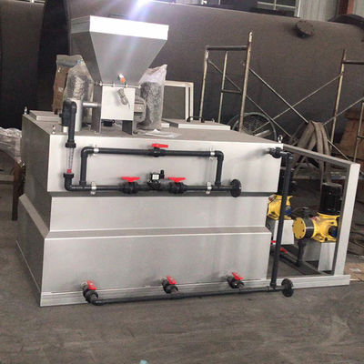 Sistem Dosis Otomatis Terintegrasi Stainless Steel Pengolahan Air Limbah Industri