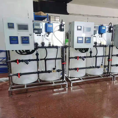 Sistem Dosis Otomatis Cairan Kimia untuk Pengolahan Air Limbah Pabrik Pencelupan