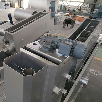 Mesin Dewatering Lumpur Volute Industri untuk Unggas Bebek Babi Fecal