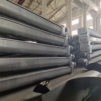 Sewage Treatment Plant Shaftless Spiral Conveyor Grid Residu Conveyor Equipment