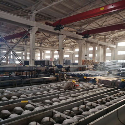 Sewage Treatment Plant Shaftless Spiral Conveyor Grid Residu Conveyor Equipment