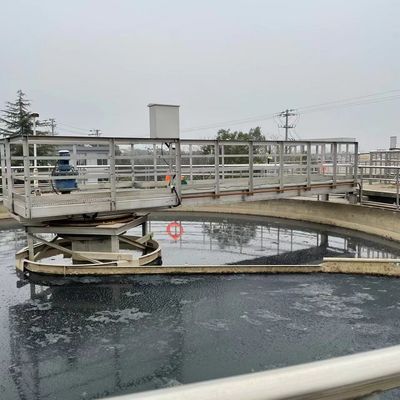 Tangki Sedimentasi Sludge Scraper Pengikis Setengah Jembatan Stainless Steel