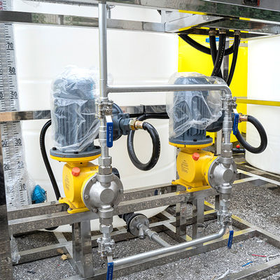Sistem Dosis Otomatis PAC / PAM PE Asam Klorat Alkali Dioksida