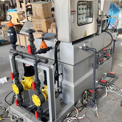 PAM PAC Dry Powder Mesin Dosis Otomatis Penuh Asam Basa Terintegrasi