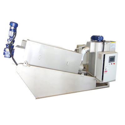 Screw Press Chemical Plant Sludge Dewatering Equipment Otomatis Penuh