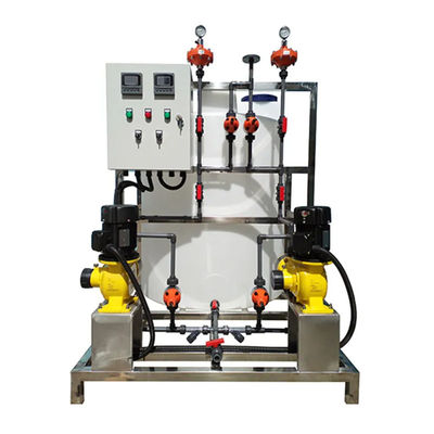 Sistem Dosis Kimia Otomatis PE Vertikal Terintegrasi 500L/H