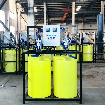 Sistem Dosis Kimia Otomatis PE Vertikal Terintegrasi 500L/H