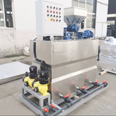 Sistem Dosis Otomatis PAM Mesin Dosis Bubuk Kering 3500L / H