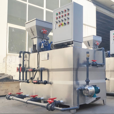 Sistem Dosis Otomatis PAM Mesin Dosis Bubuk Kering 3500L / H