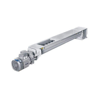 1-40m Shaftless Screw Conveyor Auger Screw Conveyor Untuk Penyampaian Lumpur Limbah Minyak