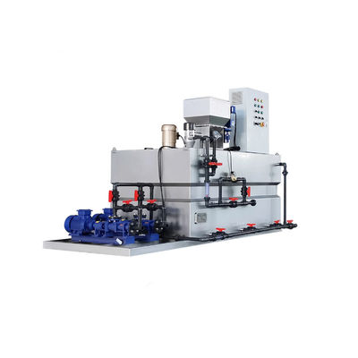 6000L Mesin Dosis Kimia Sistem Dosis Polimer 2.2KW Untuk Pengolahan Limbah