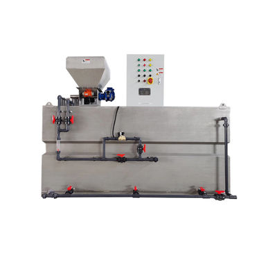 6000L Mesin Dosis Kimia Sistem Dosis Polimer 2.2KW Untuk Pengolahan Limbah