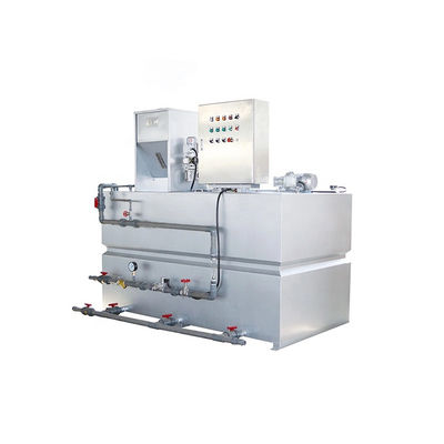 Sistem Dosis Kimia Polimer PAM PAC Mesin Dosis Bubuk 250L ~ 10000L