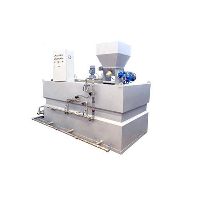 Sistem Dosis Kimia Polimer PAM PAC Mesin Dosis Bubuk 250L ~ 10000L