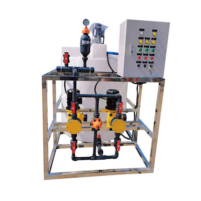 CE ISO 250L ~ 10000L Mesin Dosis Flokulan Sepenuhnya Otomatis Sistem Dosis Flokulan PAC / PAM