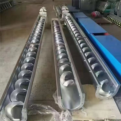 Kustomisasi 304SS Shaftless Screw Conveyor Shaftless Spiral Conveyor