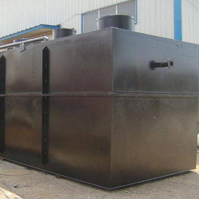 Pabrik Makanan Sistem Penyaringan Air Limbah MBBR Terintegrasi 1000L-4000L
