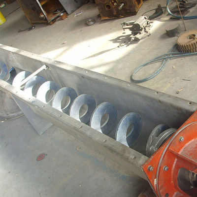 Konveyor Sekrup Stainless Steel Kecepatan Disesuaikan Konveyor Spiral 12t/H